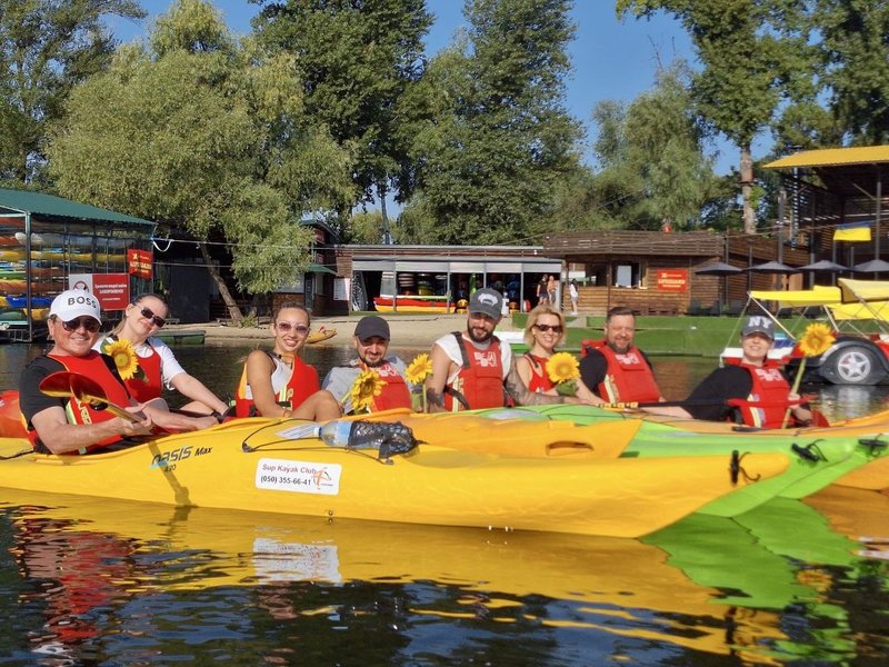 SUP Kayak Club 4 Сторони