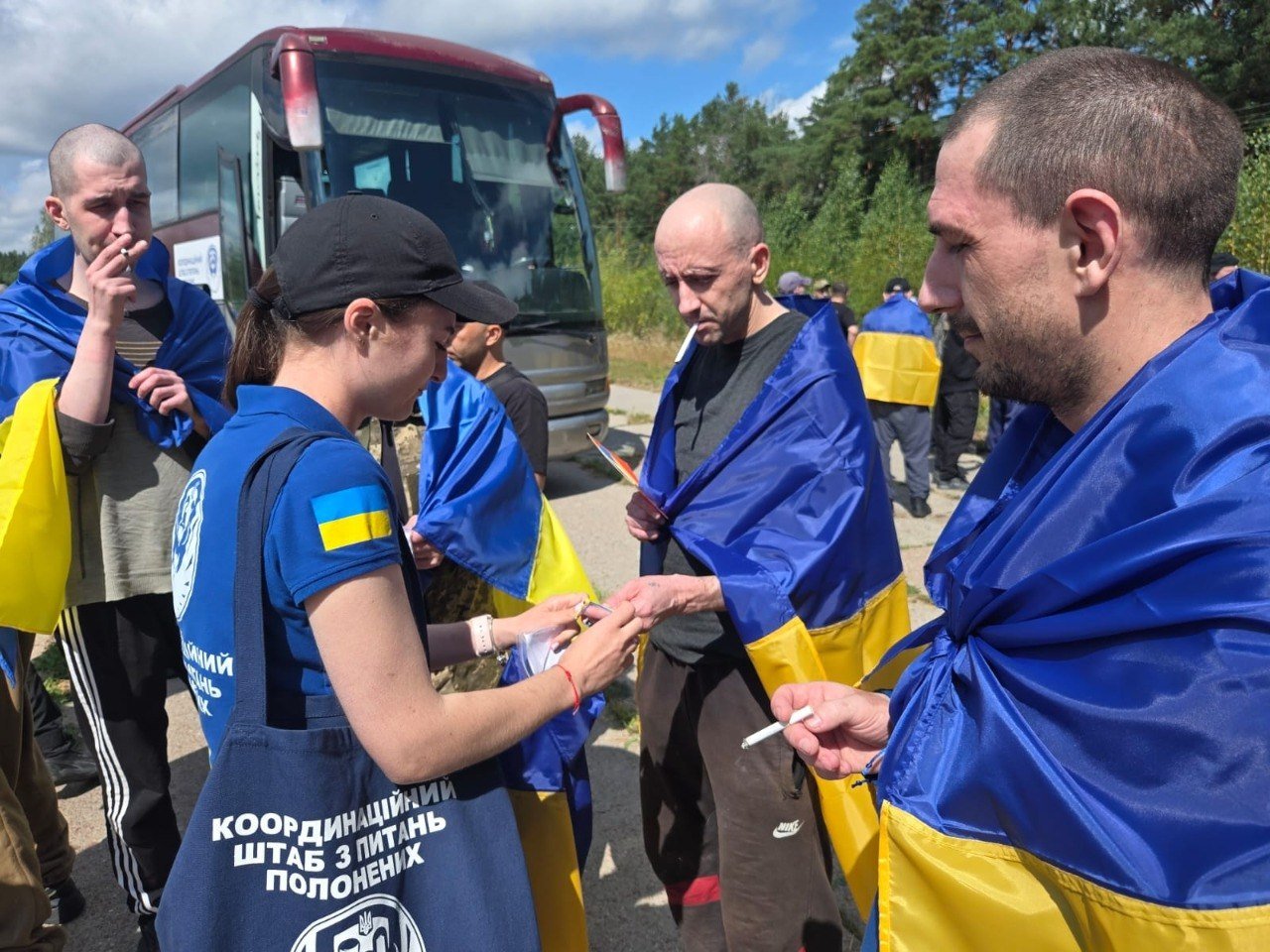 Фото: Координаційний штаб з питань поводження з військовополоненими