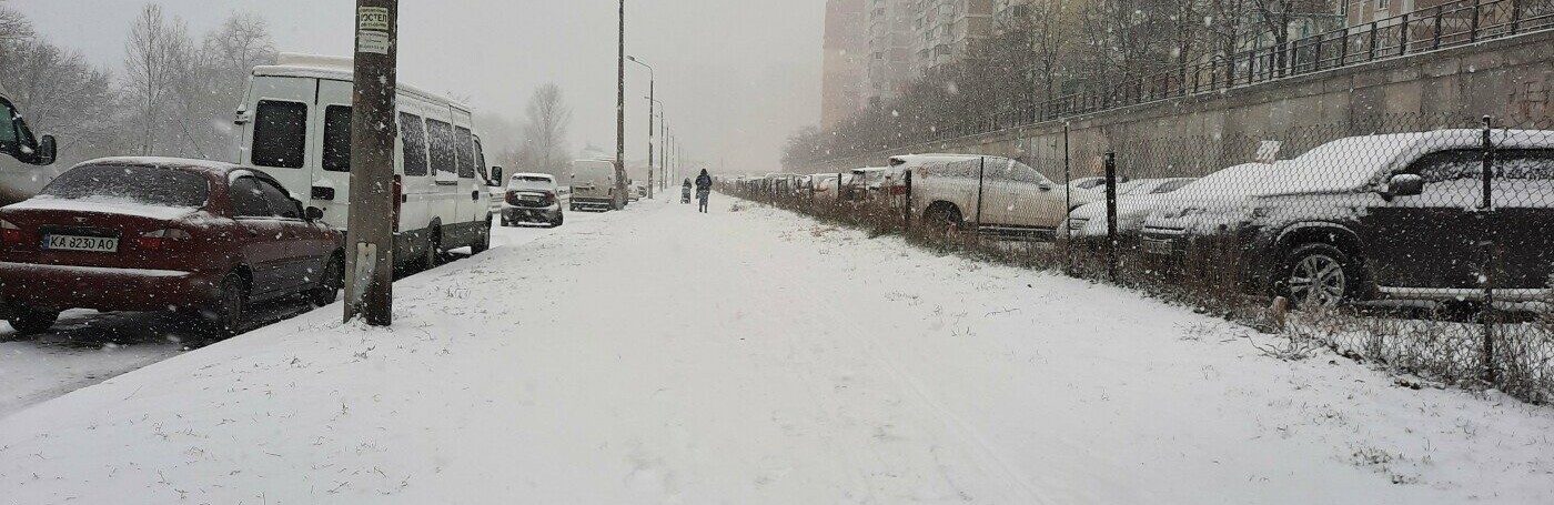 Киев зимой и со снегом. Когда такое было, - ПАЗЛ