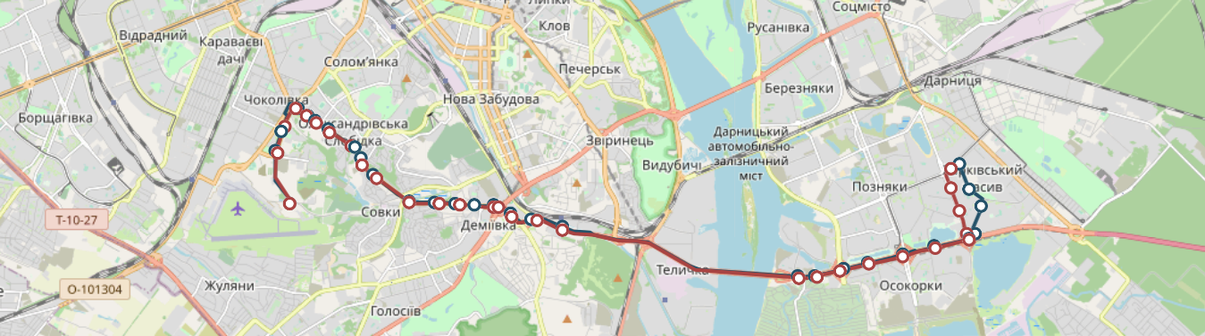 220 автобус Киев: информация о популярном маршруте и его движении